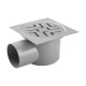 Рогов сифон PVC с клапа РЕТРО - 601