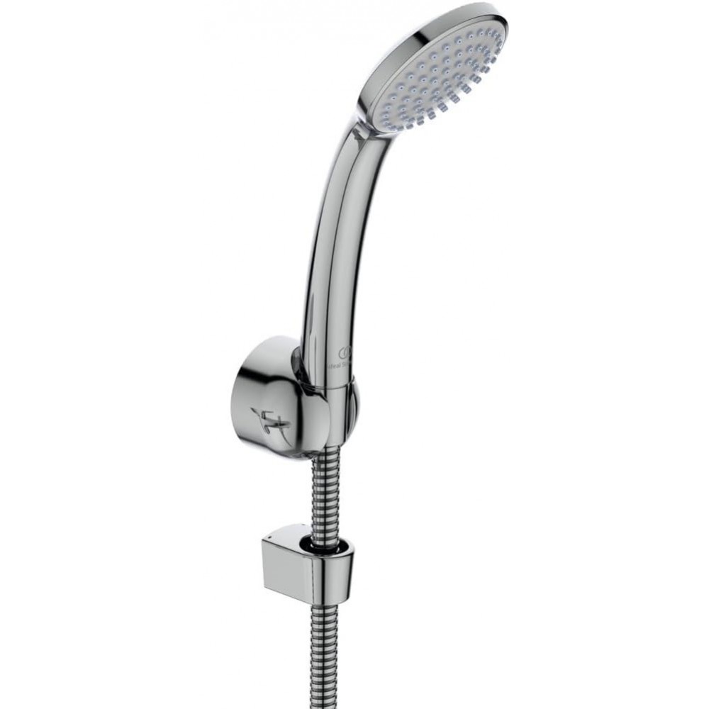 Душ слушалка еднофункционална Idealrain Soft, B9400AA, S1, 80 x 225 мм, хром - Ideal Standard