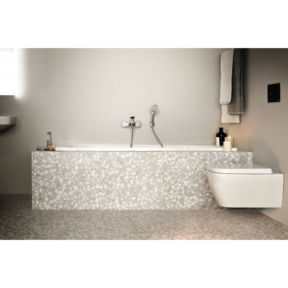 Душ слушалка еднофункционална Idealrain Soft, B9400AA, S1, 80 x 225 мм, хром - Ideal Standard
