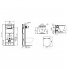 Промо Пакет - R0523V3 TESI Aqua Blade WC, R027767+T0079V3+T3527V3 - Ideal Standard