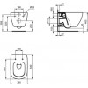 Промо Пакет - TESI Aqua Blade WC, R027767+T0079V3+T3527V3+R0110A6 - Ideal Standard