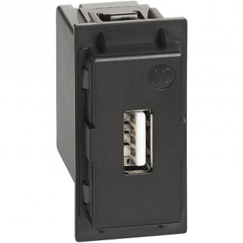 Контакт Living Now единична розетка с гнездо USB