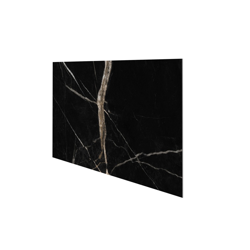 SPC стенен панел Calacatta Black гланц, 30 х 60 см и 60 х 120 см
