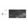 SPC стенен панел Dark grey гланц, 30 х 60 см и 60 х 120 см