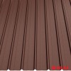Вълнообразен лист - Bilka T12, Ral 8017 гланц, 0.91 х 2 м